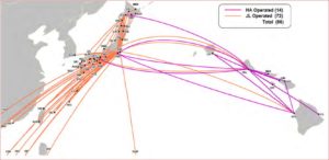 The combined, immunized network between the two airlines would reach deep into Asia