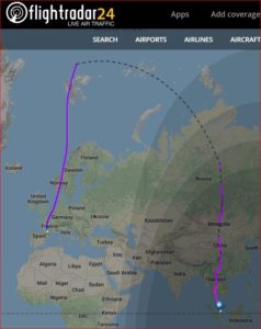 The first A35-900 ULR delivery to Singapore Airlines took quite the detour, flying nearly polar, similar to the path it will fly to North America in just a couple weeks.