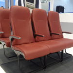 The Geven Essenza seat on display