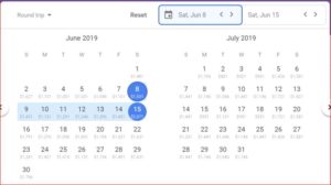Delta's nonstop fares in economy class are not too far off from La Compagnie's business class option to Nice