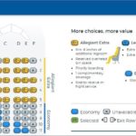 seat map showing the 