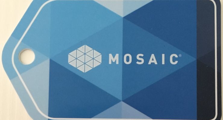 JetBlue Mosaic bag tag