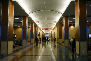 Inside Northwest Arkansas Regional Airport (Image via formulanone/Flickr https://www.flickr.com/photos/formulanone/20532913961/ CC BY-SA)
