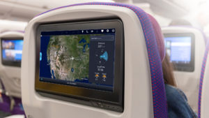 In-seat IFE screens are a big part of the FlightPath3D installation base
