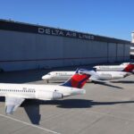 Delta's 717 fleet is part of the 400+ planes slated to receive new in-flight internet systems from Hughes over the next two years (Image: Delta)