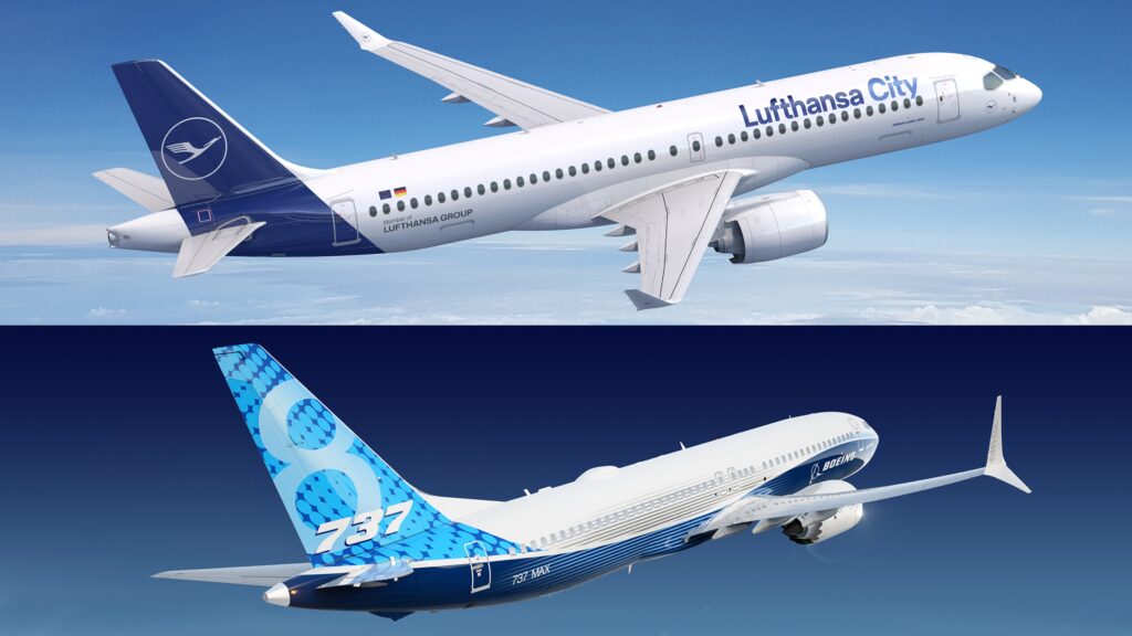 737 MAX and A220 for Lufthansa Group