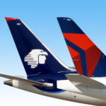 Delta and Aeromexico tails