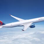 Rendering of the A350-100 in Delta's livery (image via Airbus)