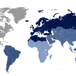 Miles & More's regional splits for defining what an intercontinental route is
