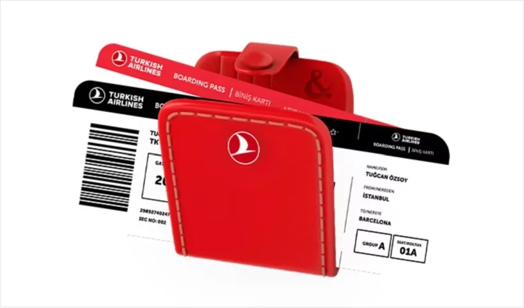 airline tickets in a fake wallet