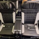 The refreshed first class seats on New Pacific offer a comfortable ride