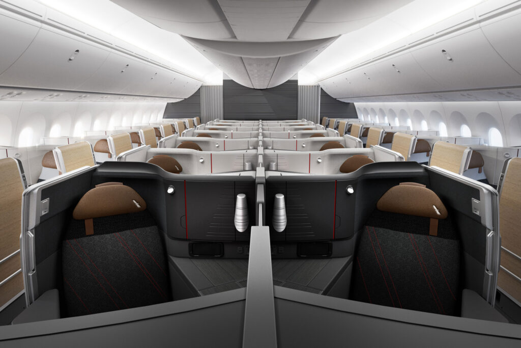 The Flagship Business Preferred seat that will fly on some American 787-9s and 777-300ERs (Image via American Airlines)