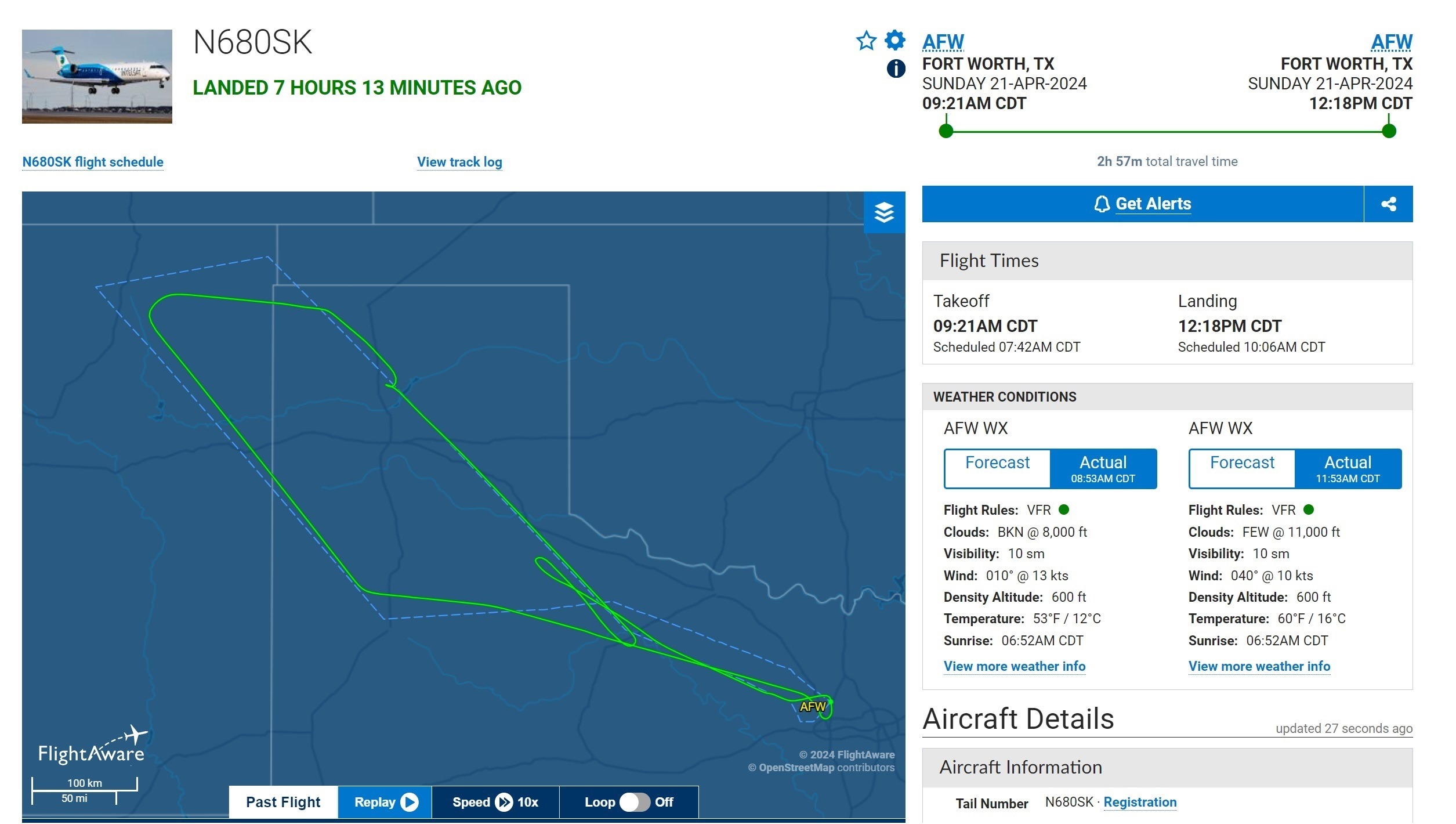 intelsat-n680sk-certification-flight-track