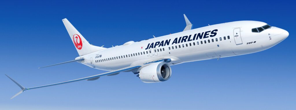 JAL's 737 MAX fleet will fly with multi-orbit internet, powered by Intelsat, from 2026