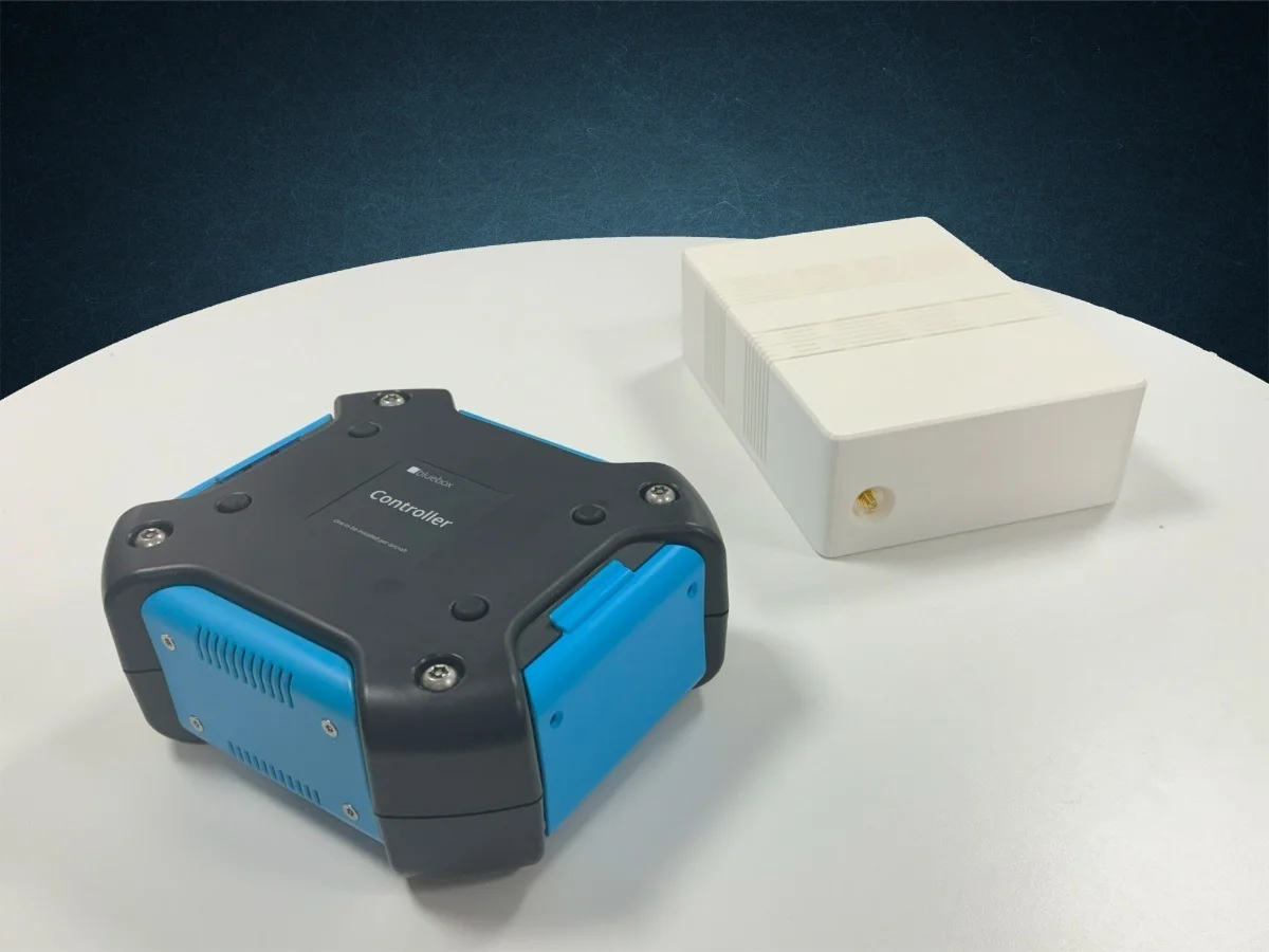 The Bluebox Wow and FFLYA hardware used for the data handling (image via Bluebox)