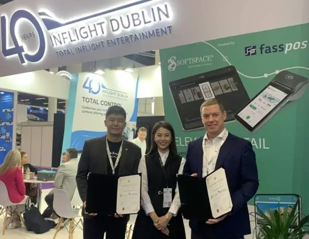 Soft Space and Inflight Dublin celebrate their maturing partnership at AIX 2024 in Hamburg