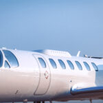 Cessna Citation Encore+ with Stellar Blu Solutions’ Sidewinder Antenna; Modifications Completed by Fargo Jet Center