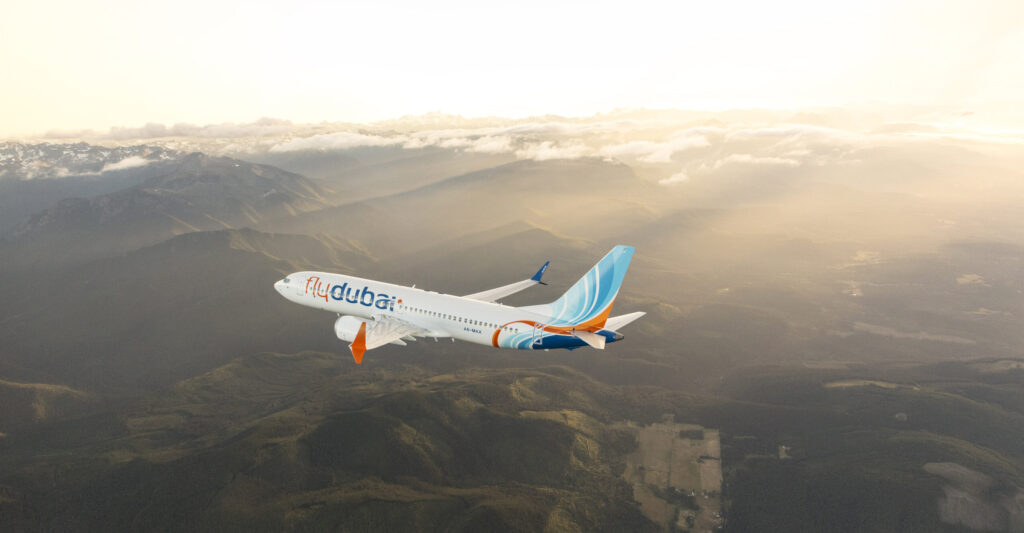 Flydubai Boeing 737 MAX 8 (image via flydubai)