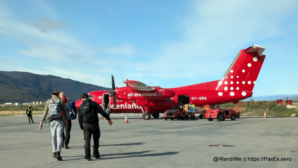 Travel within Greenland remains very much an air-based experience, albeit on smaller planes