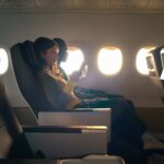 The Alaska Airlines first class cabin (image via Alaska Airlines)
