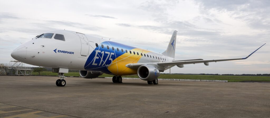 Embraer E175 (image courtesy of Embraer)