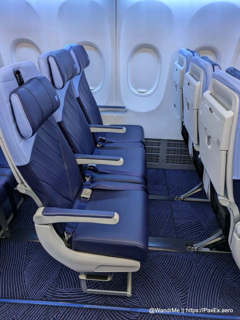 Extra legroom rows get 34