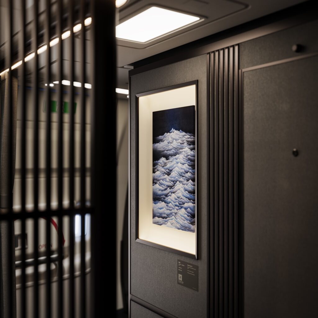 3_02 Fine art in flight? Cathay Pacific is bringing that to business class.
