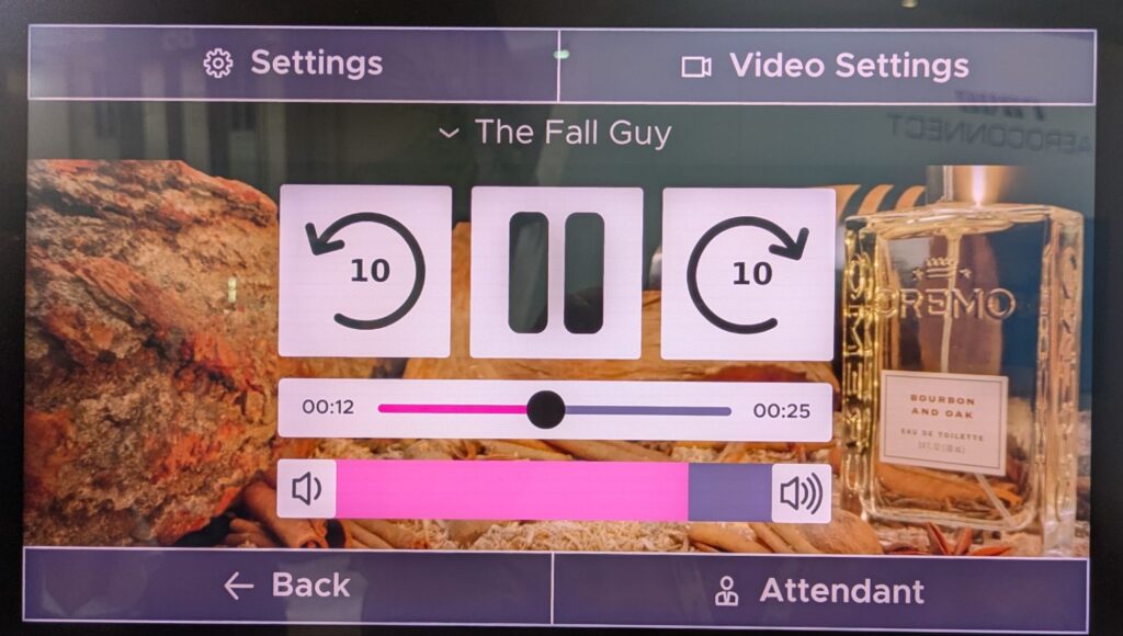Giant, high-contrast buttons are a key part of SPI's accessible interface