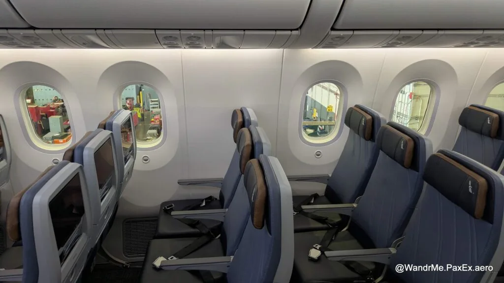 Almost a window in row 34, but not quite