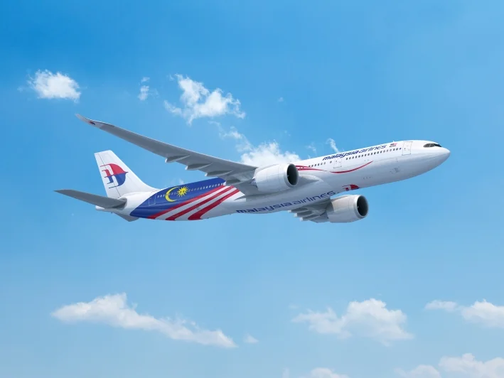rendering of the A330-900 in Malaysia Airlines livery