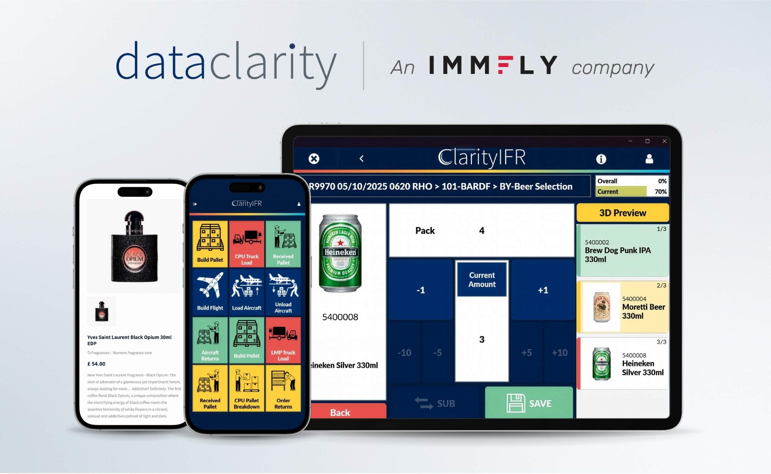Inflight interview_visuals app views and a performance dashboard for the tools
