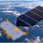 Rendering of a Quianfan/Spacesail satellite in orbit.