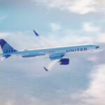 United's A321XLR rendered with a special 