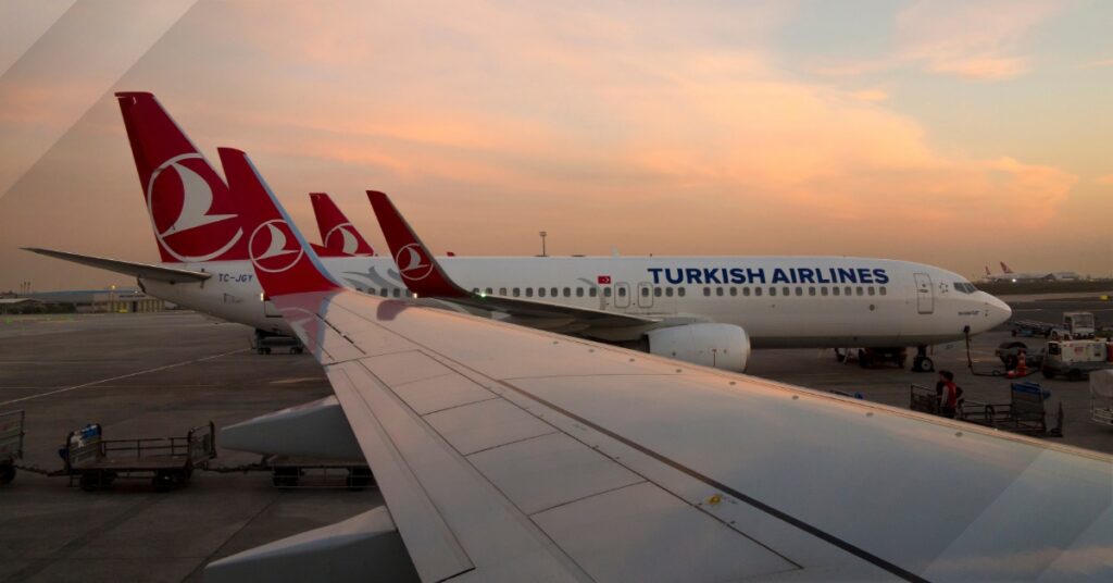 Turkish Airlines airplanes