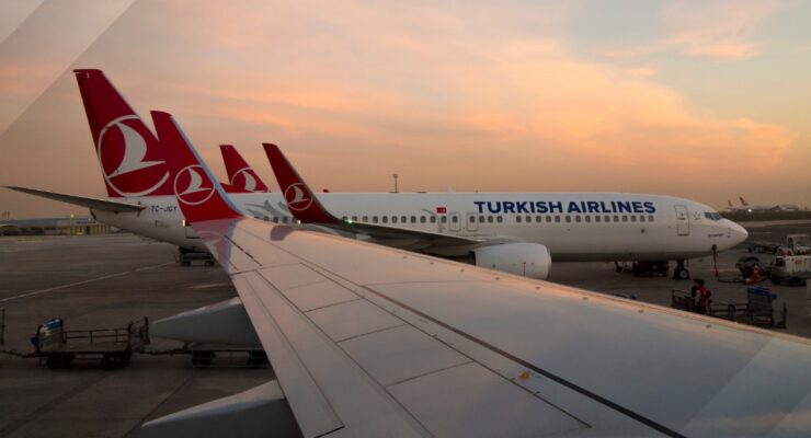 Turkish Airlines airplanes