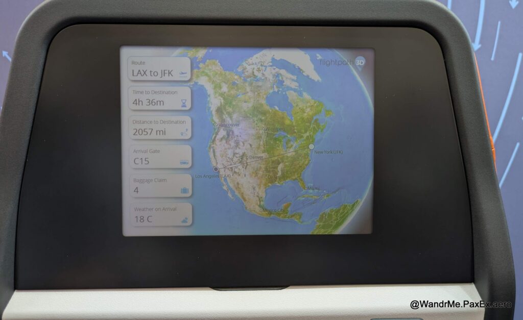 Perhaps adding some map features will help offset passenger frustration with the seatback morphing into a dynamic billboard