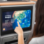 The new Arc inflight map from Panasonic Avionics will soon fly on EVA Air's long-haul fleet